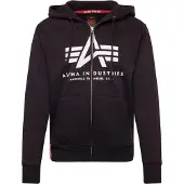 Alpha industries Basic Zip Hoodie Bl - Black - L