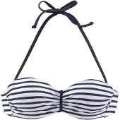 Venice beach Bikinitoppi laivastonsininen / valkoinen
