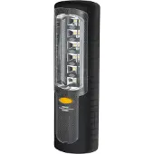 Brennenstuhl 1178590100, Käsikokoinen taskulamppu, Musta, Painikkeet, IP20, LED, 1 lamppua