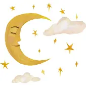 That's Mine Moon - Yellow - ONE SIZE
