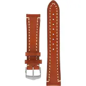 Hirsch Liberty kullanruskea nahkaranneke 1090 02 70 18 mm