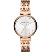 Emporio Armani Analoginen kello roseekulta / helmenvalkoinen