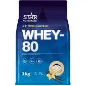 Star Nutrition Whey-80 Vanilla 1000g