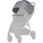 Britax B-Agile/Motion matkarattaan kuomu Steel Grey