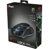 Trust GXT 133 Locx, optinen pelihiiri, 4000 dpi, musta
