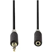 Nedis 3.5 mm uros - 3.5 mm naaras stereoaudiokaapeli