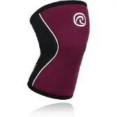 Rehband Rx Knee-Sleeve 5mm Black/Burgundy Muut asusteet L