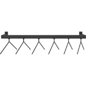 Nichba-Design HangSys seinänaulakko, keskikokoinen, musta