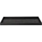 AYTM Unity square -tarjotin mustaksi petsattu saarni X-large