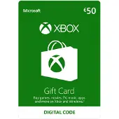 Xbox Live lahjakortti 50 EUR