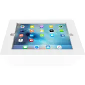 Deltaco – Desktop stand for 9.7" iPads, 125 angle, aluminium, white (ARM-272)