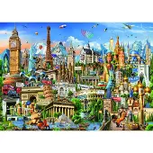 Educa Europe Landmarks 2000p palapeli