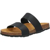 Bianco Biabetricia Twin Strap Sandal - Black - 37