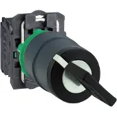 Schneider Electric Harmony-avainkytkin, jossa on 2 kiinteää asentoa ja avain (Ronis 455) ulos V 1xNO, XB5AG21