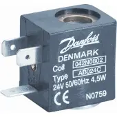 Danfoss Coil ab230c 230v 50hz/4.5w 60hz/4.5w 9mm