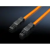 Rittal LÄPIJOHDOTUSKAAPELI 1M 100-240 V AC 5KPL (2500430)