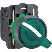 Schneider Electric Kääntökahva M / vaaleanvihreä 2 asentoa 1Sl+1Br XB5AK123B5