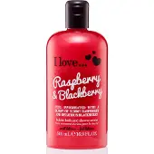 I Love … Raspberry & Blackberry 500 ml kylpy-ja suihkugeeli