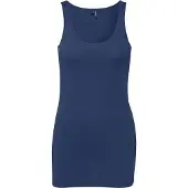 Vero Moda Vmmaxi My Soft Long Tank Top Noos - Navy - XXL