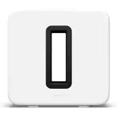 Sonos Sub, Aktiivinen alibassokaiutin, D, Valkoinen, AC, 50 - 60 Hz, 100 - 240 V