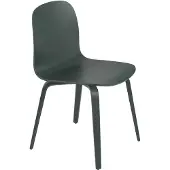 Muuto Visu tuoli, puujalat, tummanvihreä
