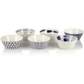 Royal Doulton Pacific kulho sininen, 6 osaa 11 cm