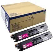 Brother TN900MTWIN-laservärikasettipakkaus, magenta, 2 kpl