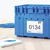 Herma 4657, Valkoinen, Suorakulmio, Kiinteä, Paperi, Matta, Laser/Inkjet
