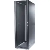 APC NETSHELTER SX 42U 600MM WIDE X 1200MM DEEP ENCLOSURE WITH SIDES BLACK -2000 LBS. SHOCK PACKAGING (AR3300SP)