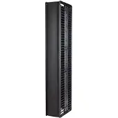 APC VALUELINE, VERTICAL CABLE MANAGER FOR 2 & 4 POST RACKS, 84"H X 12"W, SINGLE-SIDED WITH DOOR (AR8765)