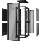 APC NetShelter SX, Itseseisova teline, 42U, 1704 kg, 82,7 kg, Musta (AR3300X617)