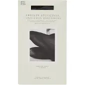 SWEDISH STOCKINGS Alma Rib - Black - M