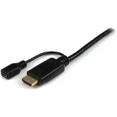 StarTech.com HDMI-VGA-sovitinjohto - STARTECH - 3 m - Musta - 1920x1200 - Aktiivinen muunnin