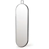 Ferm Living Poise peili, ovaali, musta