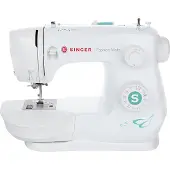 SINGER Simple 3337, Valkoinen, Automaattinen ompelukone, Ompelu, 1 Askel, Sähkö