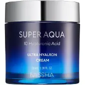 MISSHA Super Aqua 10 Hyaluronic Acid kosteuttava kasvovoide 70 ml