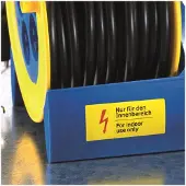Herma 8030, Keltainen, Itse kiinnittyvä tulostintarra, A4, Laser, Kiinteä, Matta