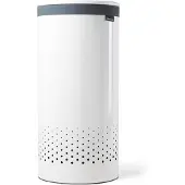 Brabantia -pyykkikori 35 l, muovikannella, valkoinen