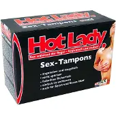 Joy Division Hot Lady Sex Tampons -pakkaus, 8 kpl
