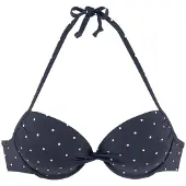 LASCANA Bikinitoppi laivastonsininen / valkoinen