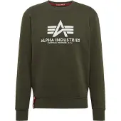 Alpha industries Collegepaita oliivi / punainen / valkoinen