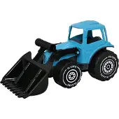 Plasto kauhatraktori 32cm Keltainen/Turkoosi, lajitelma