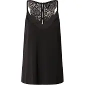 Vero Moda Vmana S/L Lace Top Ga Noos - Black - L