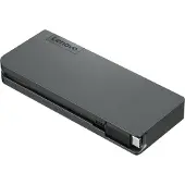 Lenovo USB-C Dual Display Travel Dock -telakka