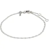 Pilgrim Parisa Flat Link Chain Bracelet - Silver - ONE SIZE