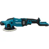 Makita DPO600Z, Pyörivä autonkiillotuskone, 6800 RPM, Musta, Sininen, 3 kg, Akku - SOLO