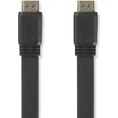 Nedis litteä High Speed HDMI with Ethernet kaapeli