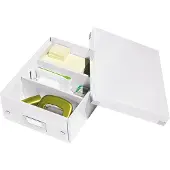 Leitz Lajittelulaatikko Click&amp;Store Small Valkoinen
