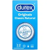 Durex Prezervatyvai Originals Classic Natural, 6 x 12 vnt