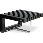 Fritz Hansen Cutter hattuhylly mini mustaksi maalattu tammi